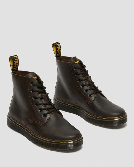 Dr. Martens Multicolor Thurston Crazy Horse Leather Chukka Boots for men