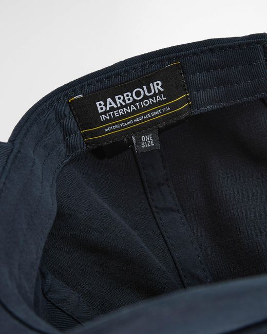 Barbour Blue Norton Drill Cap for men