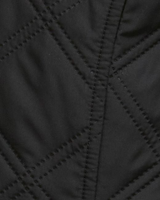 Barbour Black Halsey Quilted Jacket