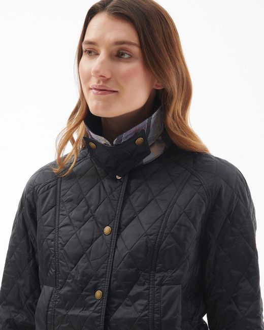 Barbour Blue Summer Beadnell Quilted Jacket