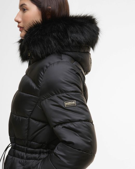 Barbour Black Cher Puffer Jacket