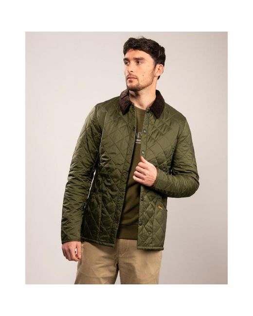 Barbour Synthetic Liddesdale Olive Padded Jacket in Khaki (Green) for Men -  Save 69% - Lyst