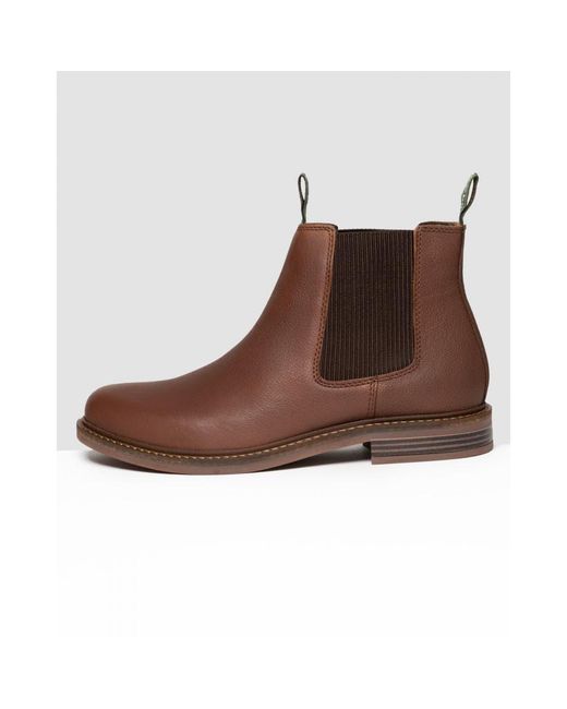 Barbour Farsley Chelsea Boot in Brown 