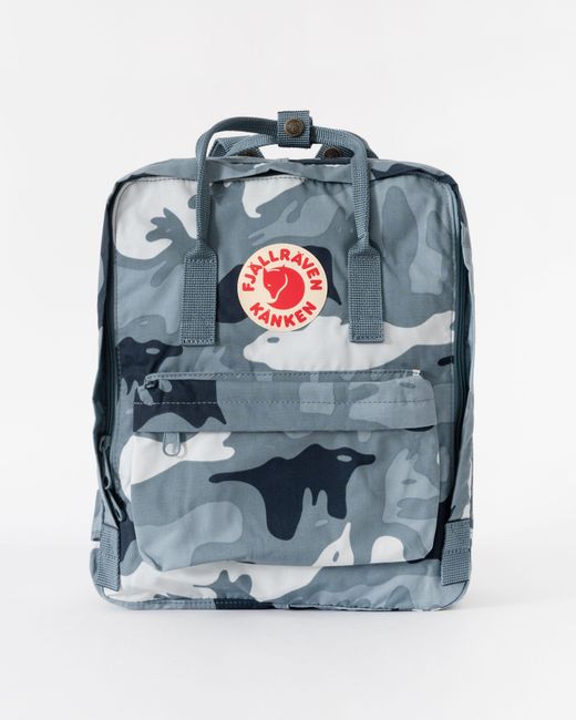 Fjallraven Blue Kanken Graphics Backpack