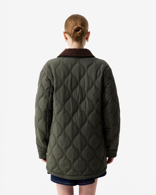 Hunter Black Witton Quilted Jacket