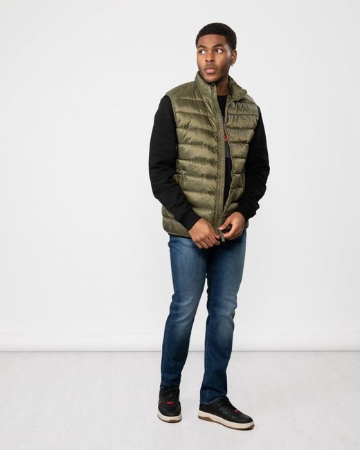 Gant Green Light Down Gilet for men