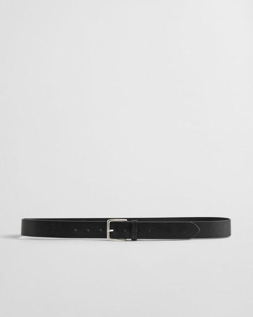 Gant White Leather Belt for men