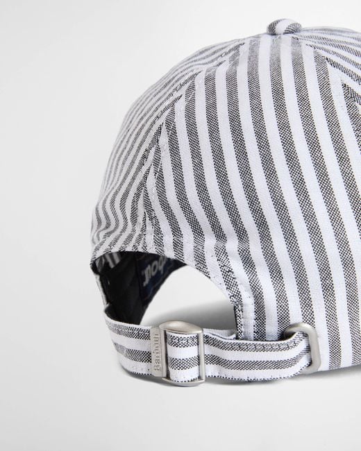 Barbour White Cresswell Cap for men