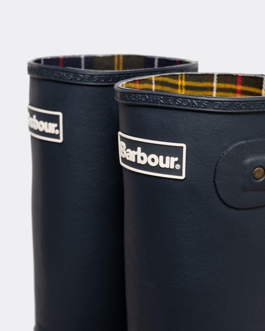 Barbour Black Bede Wellington Boots
