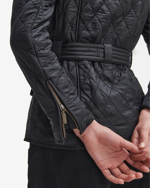 Barbour Black Polarquilt Jacket