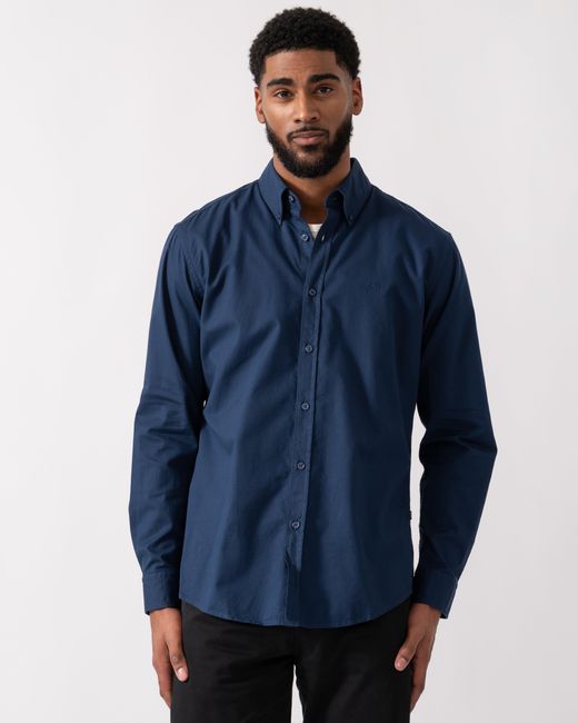 Boss Blue Rickert Regular-Fit Shirt for men
