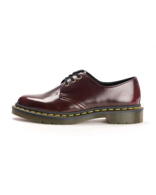 Dr martens vegan deals 1461 cherry red