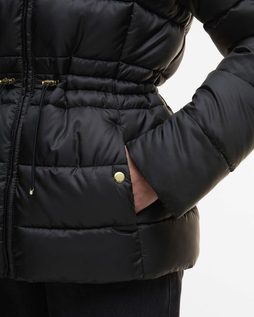 Barbour Black Cher Puffer Jacket
