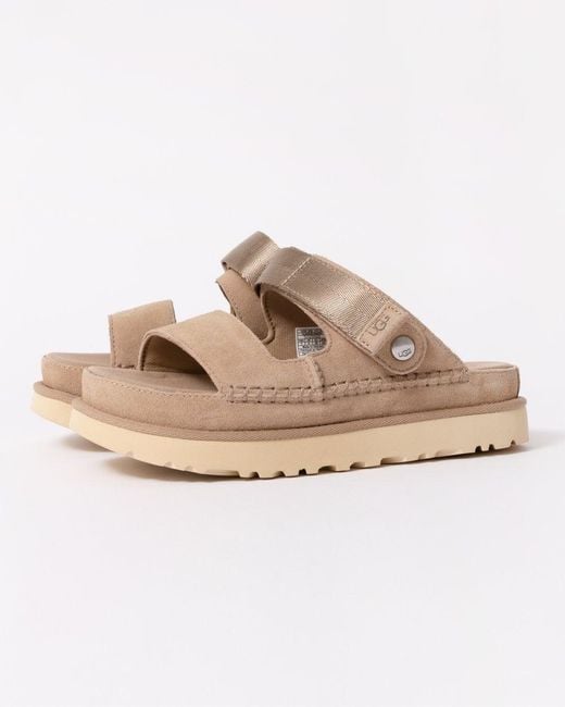 Ugg Natural Goldenstar Glide Sandal