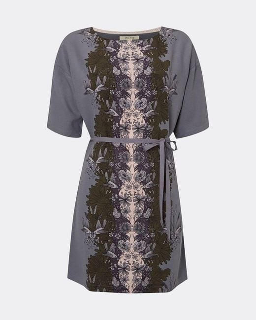 White Stuff Gray Joyful Tunic
