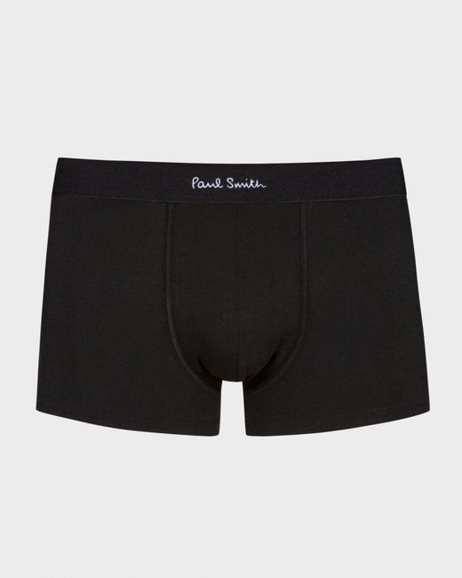 Paul Smith Black 3-Pack Artist Stripe Boxer Briefs for men
