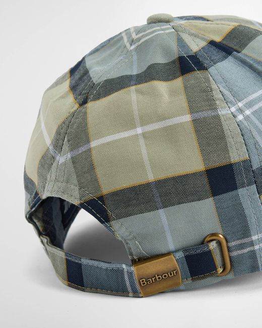 Barbour Blue Tartan Sports Cap for men