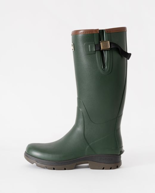 Barbour Green Tempest Wellingtons for men