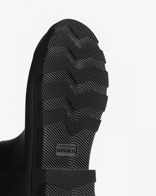 Hunter Black Downpour Adjustable Boot for men