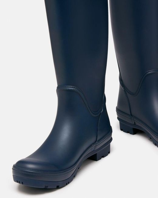 Joules Blue Houghton Adjustable Tall Wellies