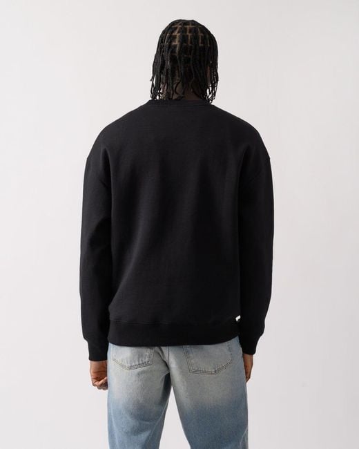 HUGO Black Dettil Sweatshirt for men