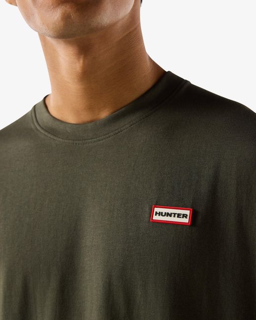 Hunter Green Label Essentials Logo T-Shirt for men