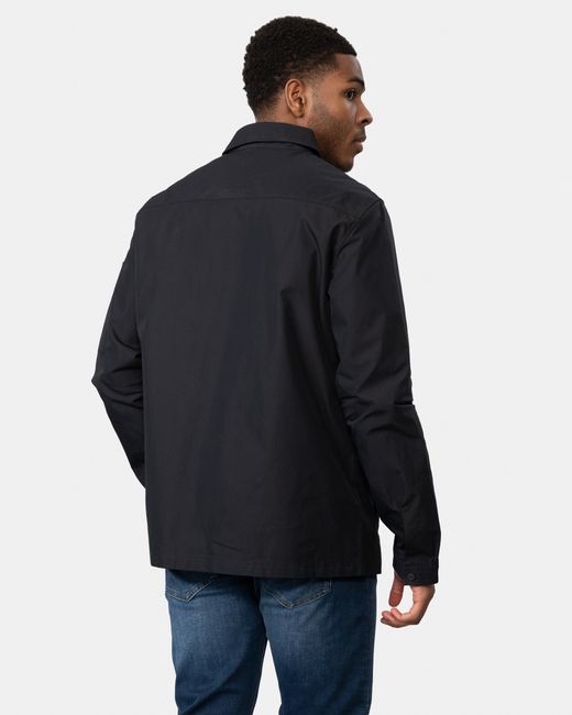 HUGO Blue Emmond Zip Overshirt for men