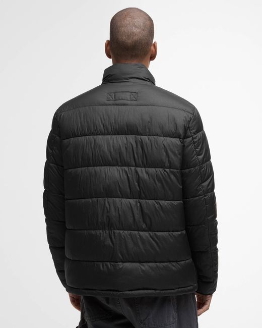 Barbour Black Offshore Quilted Jacket for men