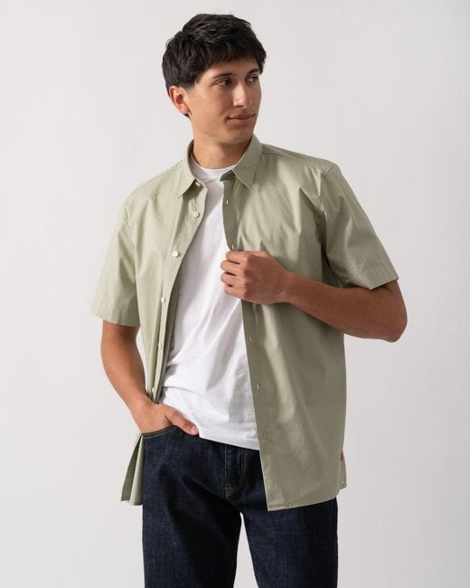 HUGO Natural Ebor Relaxed Fit Stretch Cotton Shirt for men