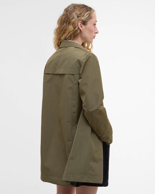 Barbour Green Babbity Reversible Showerproof Jacket