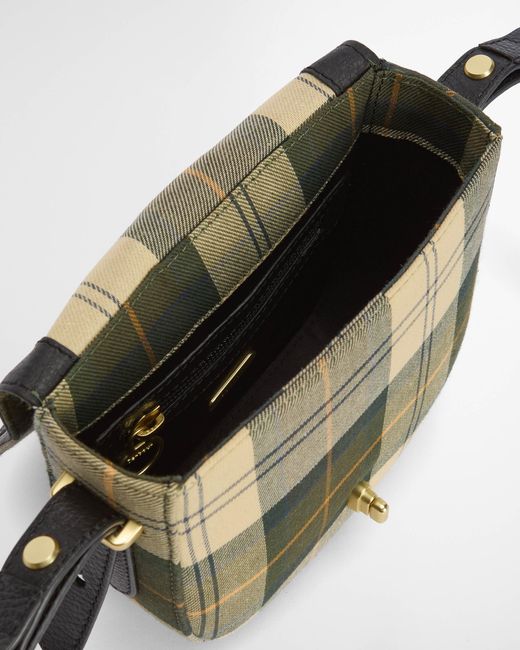 Barbour Natural Elm Tartan Crossbody Bag