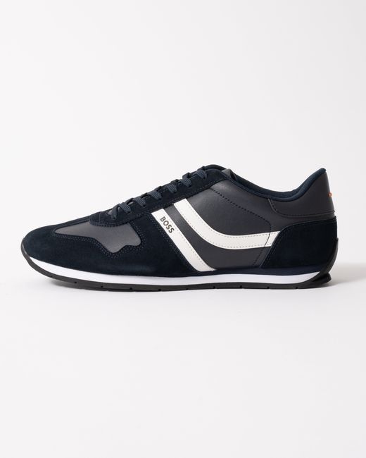Boss Blue Levon Runn Pumi Trainers for men