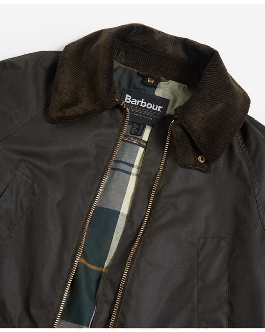 Barbour Blue Allerston Wax Jacket /Ancient