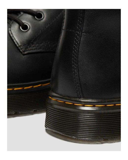 Dr. Martens Black Thurston Lusso Leather Chukka Boots for men