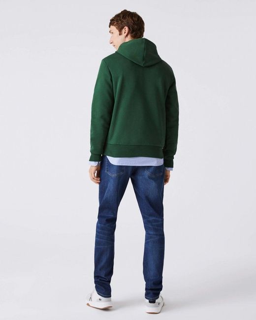 Lacoste Green Hoodie Sweatshirt for men