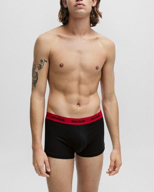 HUGO Red Triple Pack Trunks for men