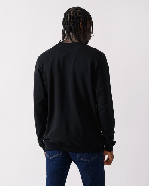 Fjallraven Blue 1960 Logo Badge Sweatshirt for men