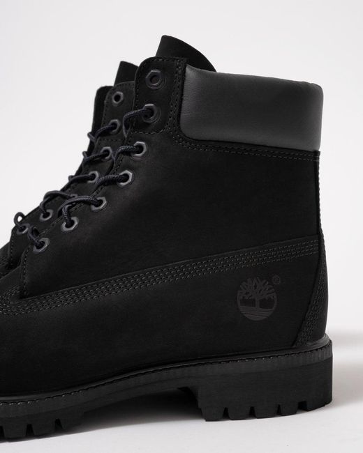 Timberland Black Premium 6 Inch Waterproof Boots for men