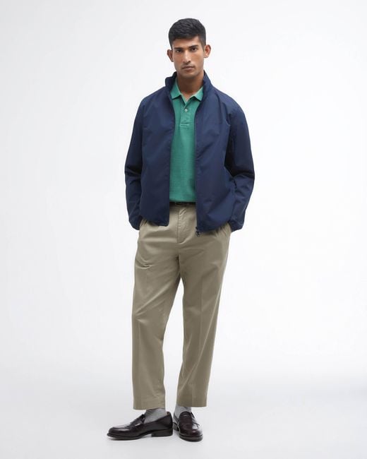 Barbour Blue Korbel Waterproof Jacket for men