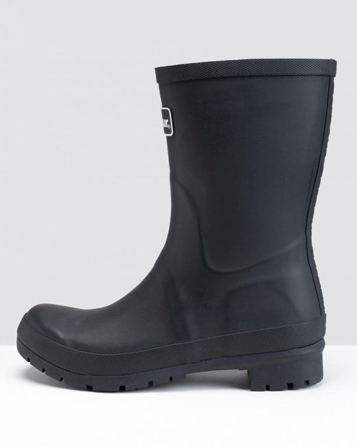 Barbour Black Banbury Short Wellingtons