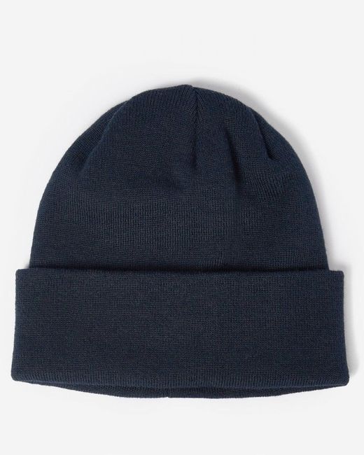 Barbour Blue Healey Beanie for men
