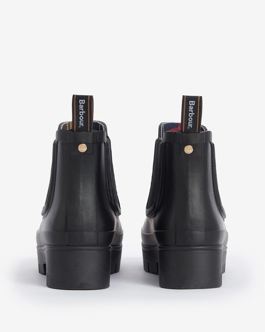 Barbour Black Halton Chelsea Wellies