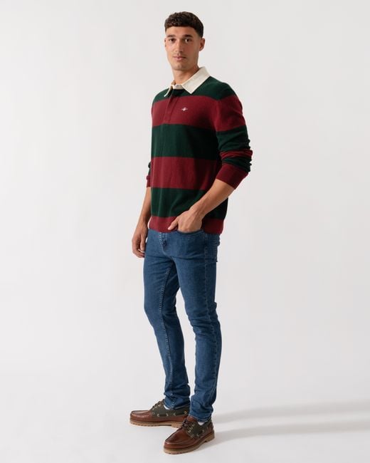 Boss Blue Delaware Bo Slim-Fit Jeans for men