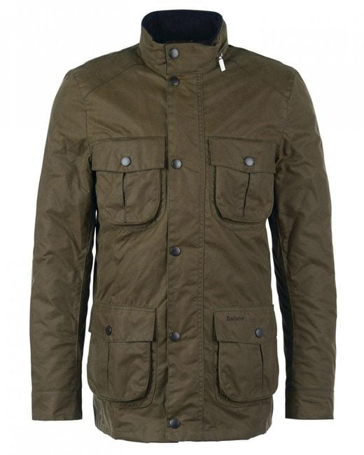 Barbour Green Corbridge Wax Jacket for men
