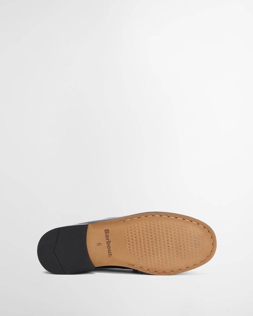 Barbour White Jen Loafer