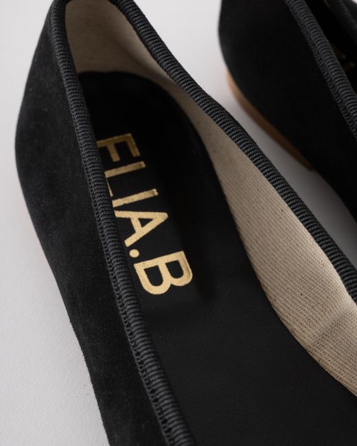 Elia B Black Sandra Sparkle Pump