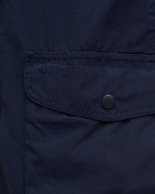 Barbour Blue Ogston Casual Jacket for men
