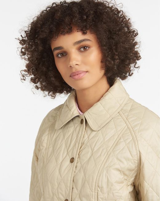 Barbour Natural Summer Beadnell Quilted Jacket