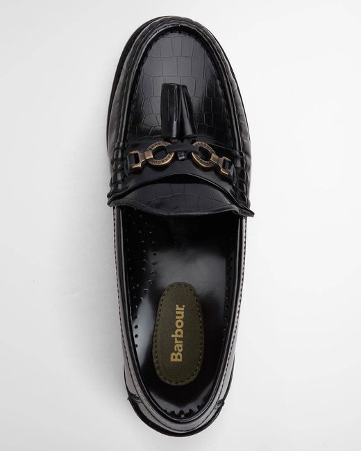Barbour White Jen Loafer