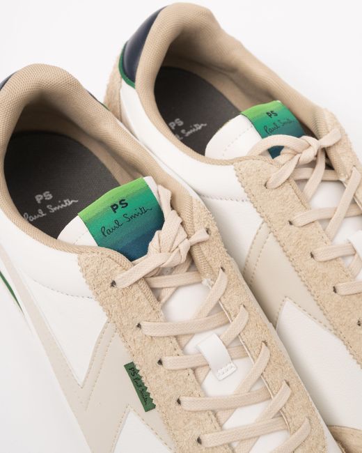 Paul Smith White Atlanta Trainers for men